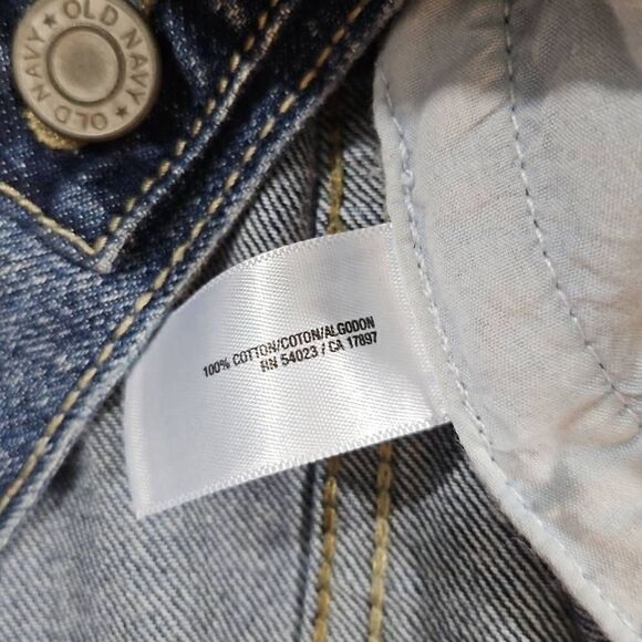 Denim Trucker Jean Jacket Old Navy Womens Size Small - Picture 4 of 8